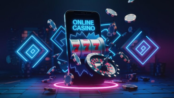 Ilustrasi pengguna menikmati pengalaman hiburan mobile yang bertanggung jawab dan terkendali